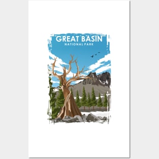 Great Basin National Park Travel Poster Posters and Art